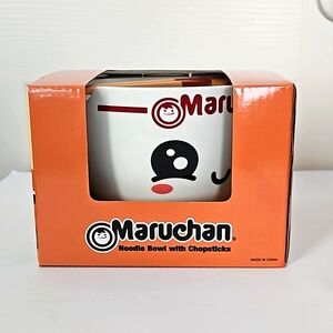 NIB Maruchan Bowl/Chopsticks
